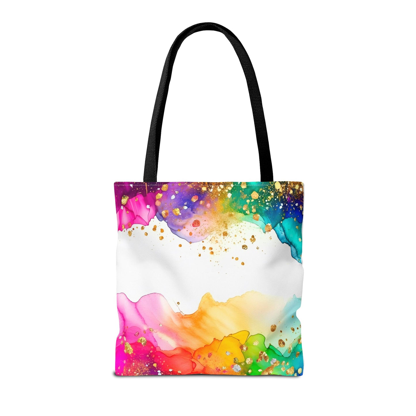 Colorful Tote Bag - Positive Vibes Only, Vibrant Tote, Happy Tote Bag, Cheerful Carryall, Fun Reusable Tote, Colorful Market Tote