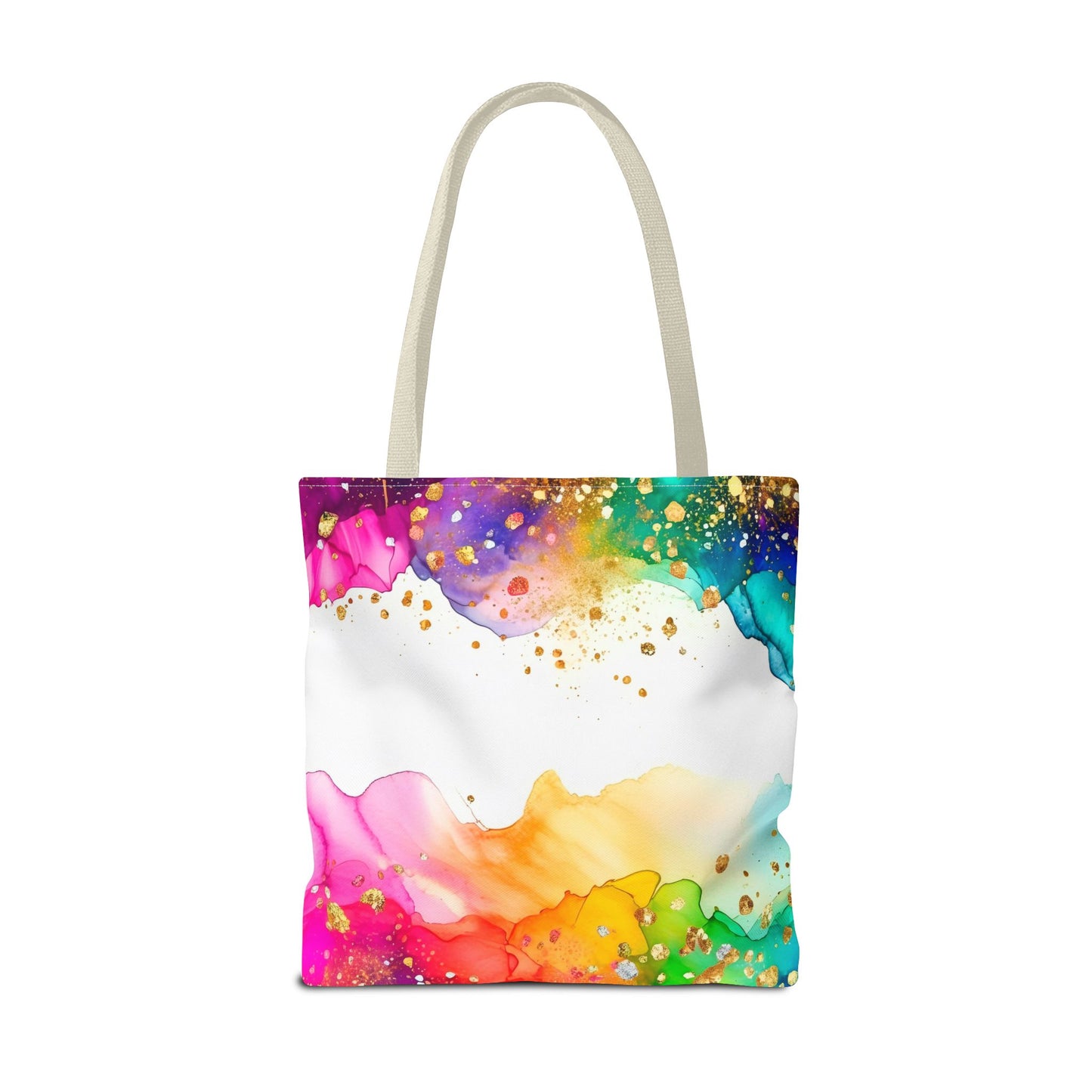 Colorful Tote Bag - Positive Vibes Only, Vibrant Tote, Happy Tote Bag, Cheerful Carryall, Fun Reusable Tote, Colorful Market Tote