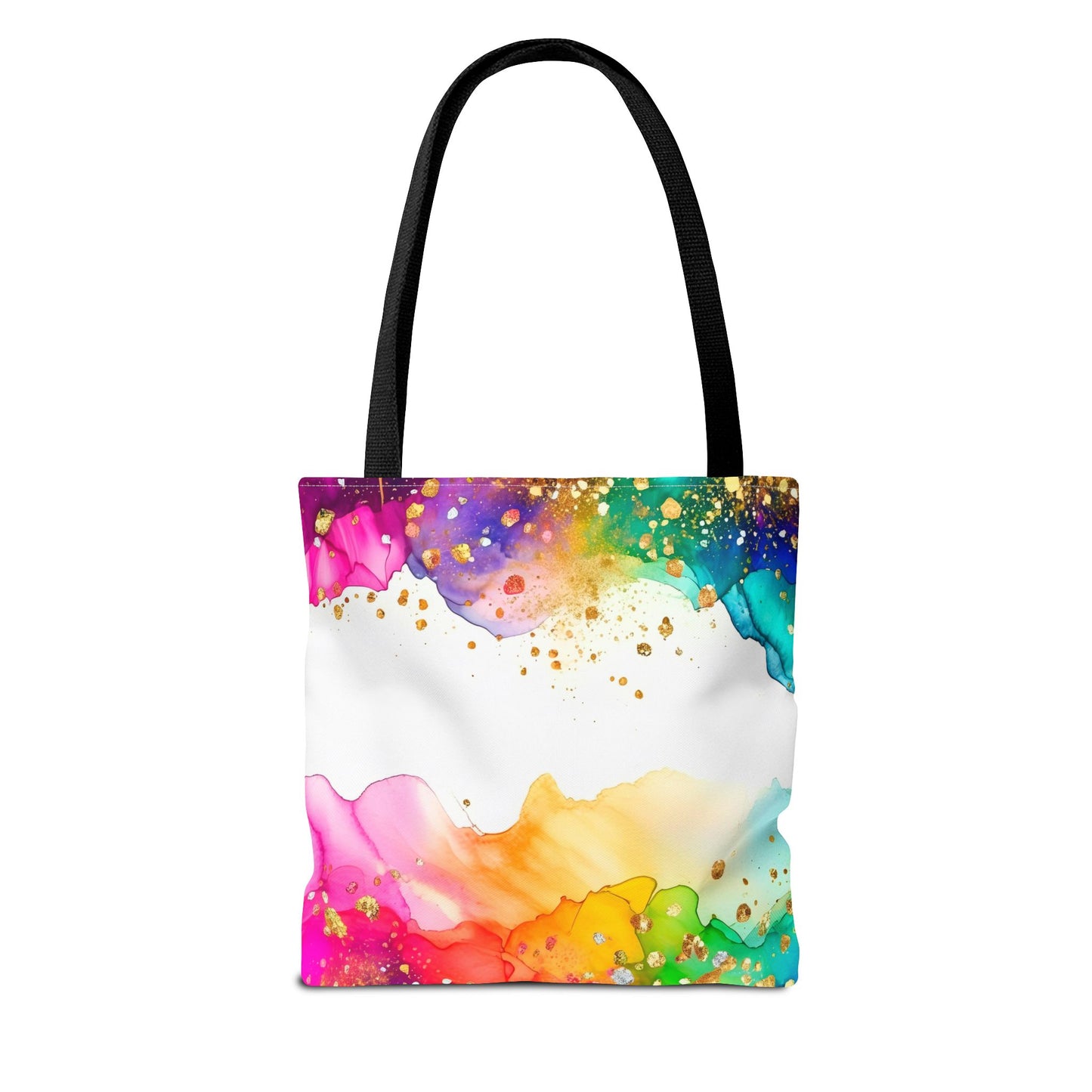 Colorful Tote Bag - Positive Vibes Only, Vibrant Tote, Happy Tote Bag, Cheerful Carryall, Fun Reusable Tote, Colorful Market Tote